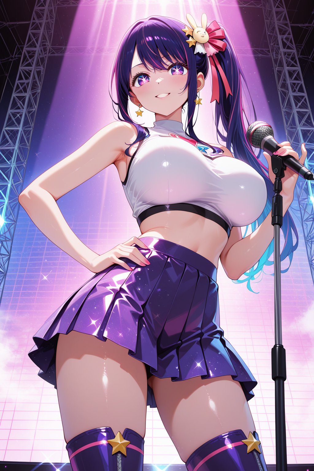 Hoshino Ai as a cosmic idol